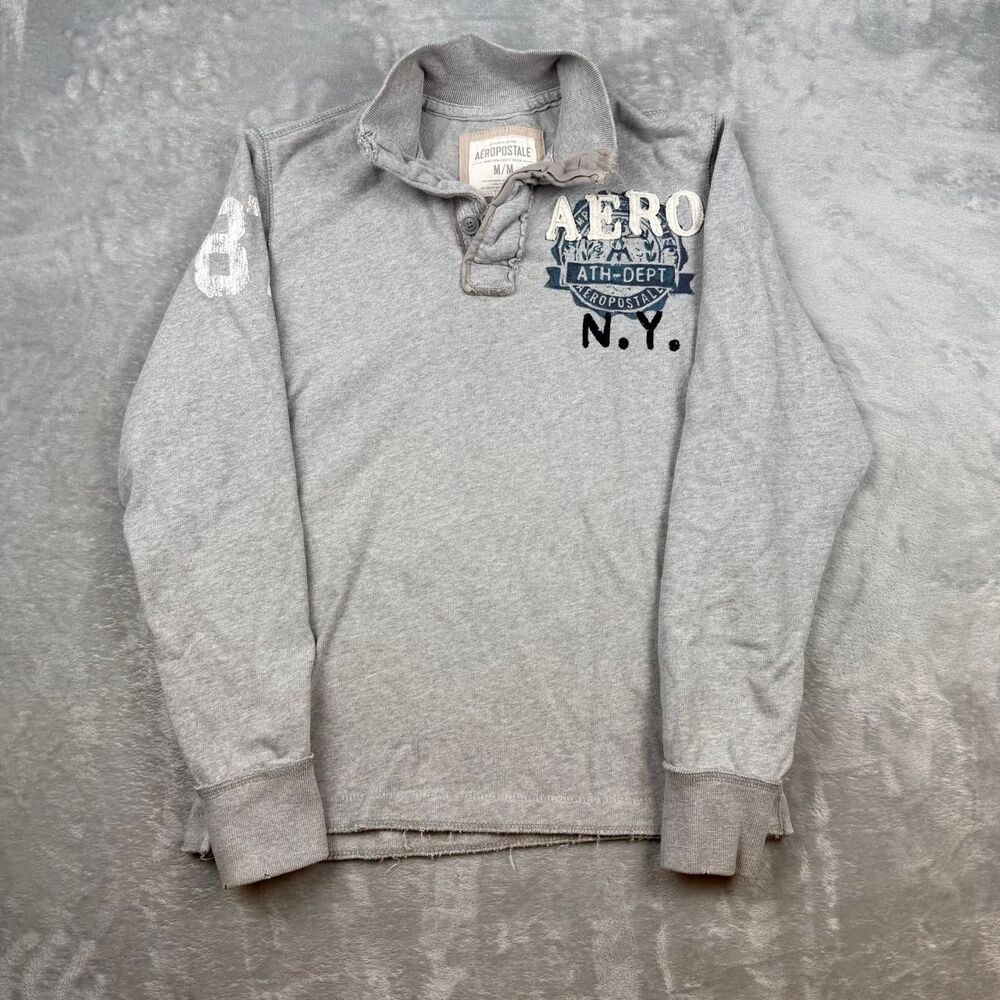 Aeropostale Men's Grey Sweatshirt